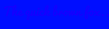 Image with Font Color 1500FF and Background Color 000EFF